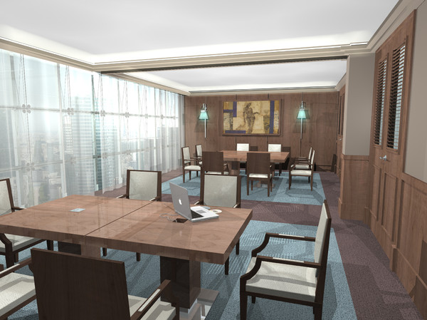 interior design conference 3d model - Interior design/Office/Conference by studiorender